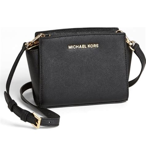 michael kors selma mini saffiano leather messenger bag|Selma Medium Saffiano Leather Crossbody Bag .